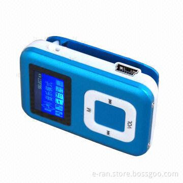 Fashionable MP3 Players Supports 1-16GB Flash Memory Inside, Supports USB2.0